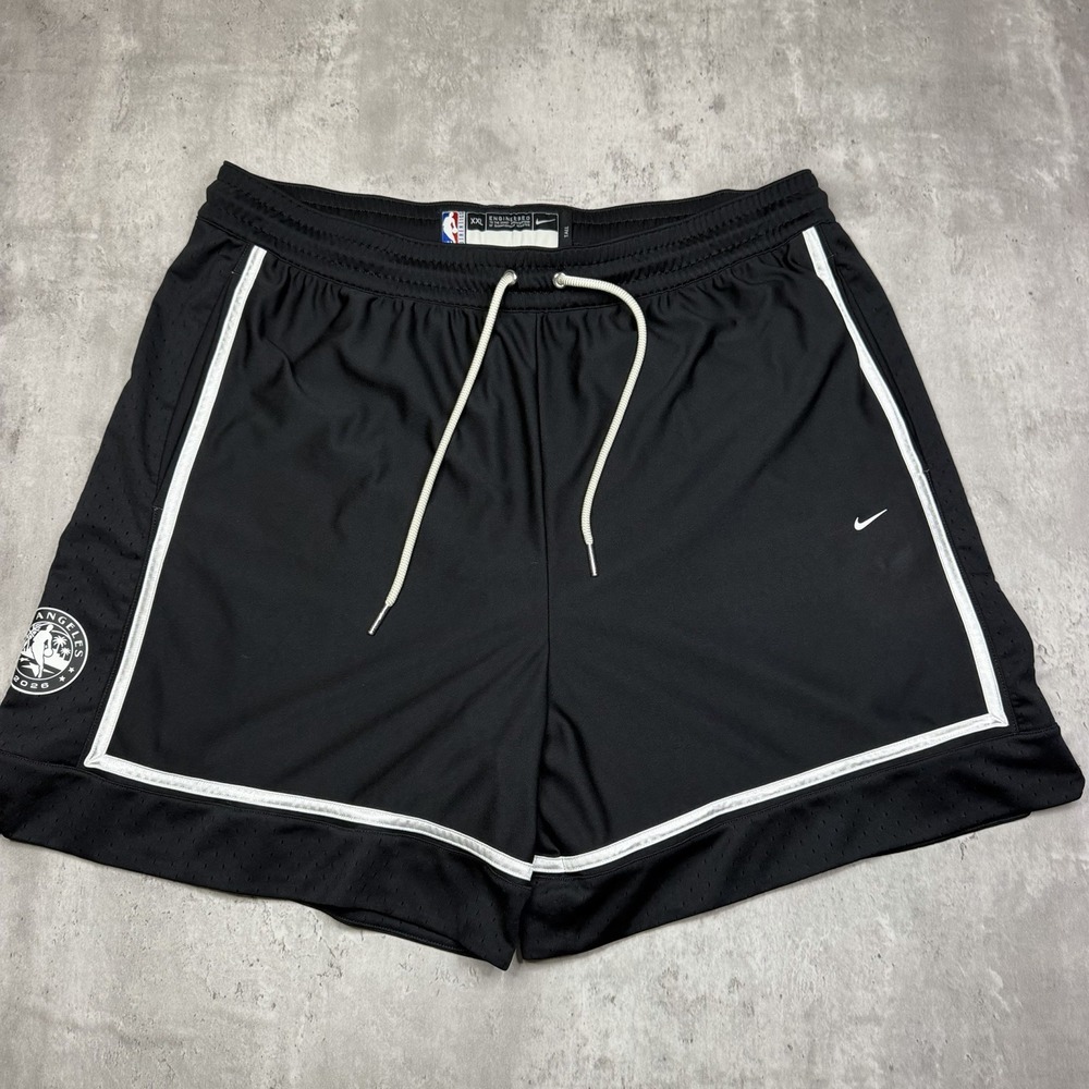Nike 2026 All-Star Game Shorts 2XLT Black Los Angeles NBA Authentic Team-Issued